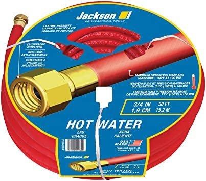 HOSE, HOT WATER, 3/4" X 50 FT., CONTRACTOR