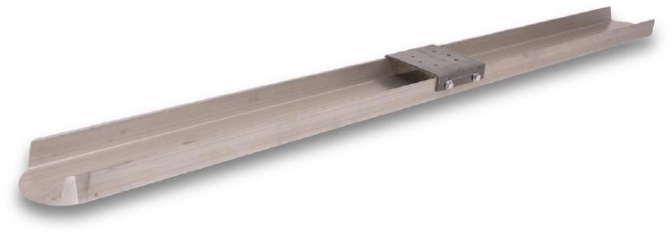 BULLFLOAT 72"x 6" CHANNEL ROUND END MAGNESIUM DOUBLE EDGE