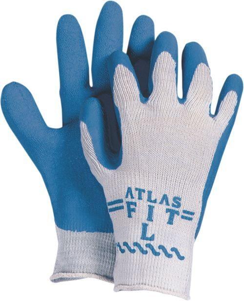 GLOVES, RUBBER PALM, ATLAS, X-LARGE