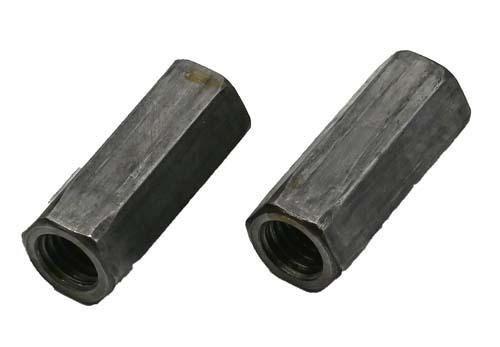 PLAIN FINISH COUPLING NUT, 1/2-13 X 1 3/4