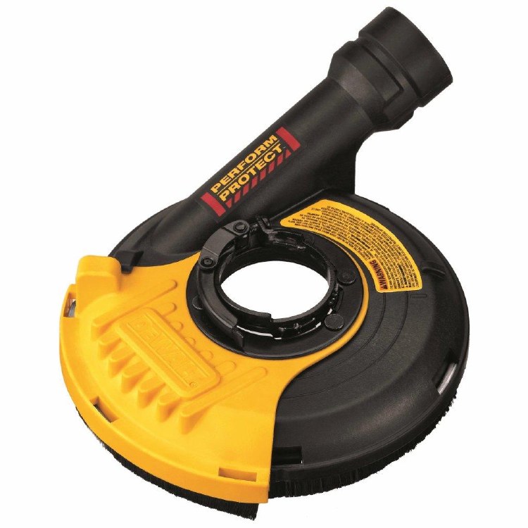 GRINDER, VAC SHROUD, 5 IN. SURFACE GRINDING- DEWALT