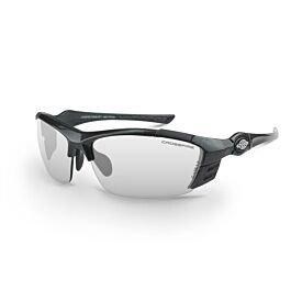 GLASSES, SAFETY, TL11, PEARL GRAY FRAME,  CLEAR I/O LENS