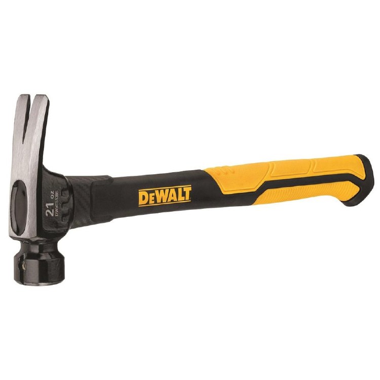 HAMMER, DEWALT SMOOTH 21 OZ FIBERGLASS FRAMING