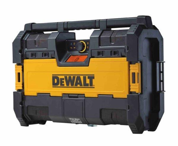 TSTAK RADIO, BLUETOOTH & CHARGER DEWALT-12V MAX*, 20V MAX*, and FLEXVOLT 20V/60V MAX