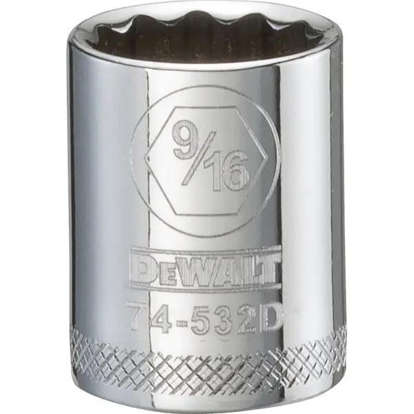 SOCKET, 12PT, 3/8 DRIVE. 9/16''