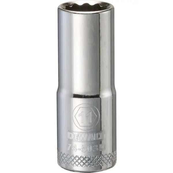 SOCKET, DEEP , 12PT, 3/8 DRIVE. 11MM
