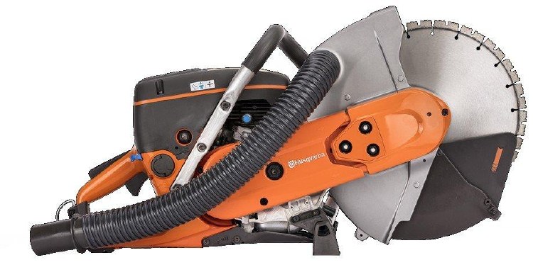 SAW, CUTOFF, 12", 74 CC, K770-12, WITH VACUUM PORT, HUSQVARNA