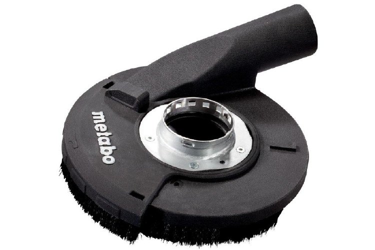 GRINDER, VAC SHROUD, 5 IN., METABO, W/ CUT EDGE SHROUD