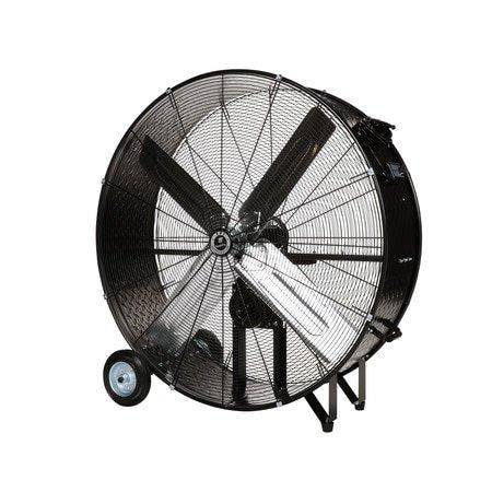 FAN, 42", TPI COMMERCIAL DIRECT DRIVE, WHEELS, 2 SPEED, 11,000/13,500 CFM, 8' CORD, 4.8 AMPS
