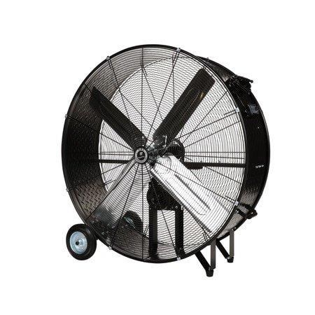 FAN, 42", TPI COMMERCIAL DIRECT DRIVE, WHEELS, 2 SPEED, 11,000/13,500 CFM, 8' CORD, 4.8 AMPS