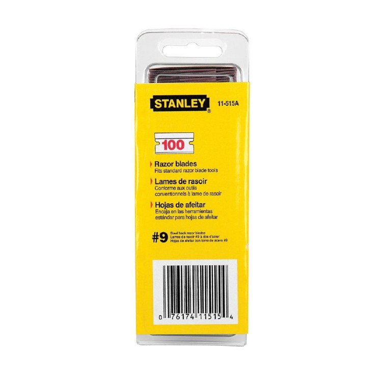 BLADES, RAZOR SINGLE EDGE 100 PACK