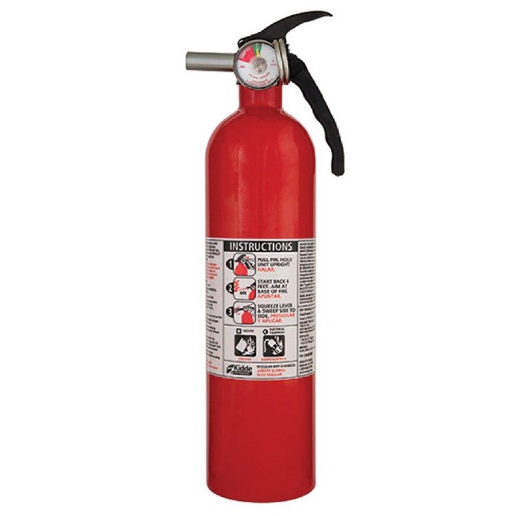 FIRE EXTINGUISHER, 2-1/2 LB, ABC TYPE, W/VEH. BRACKET