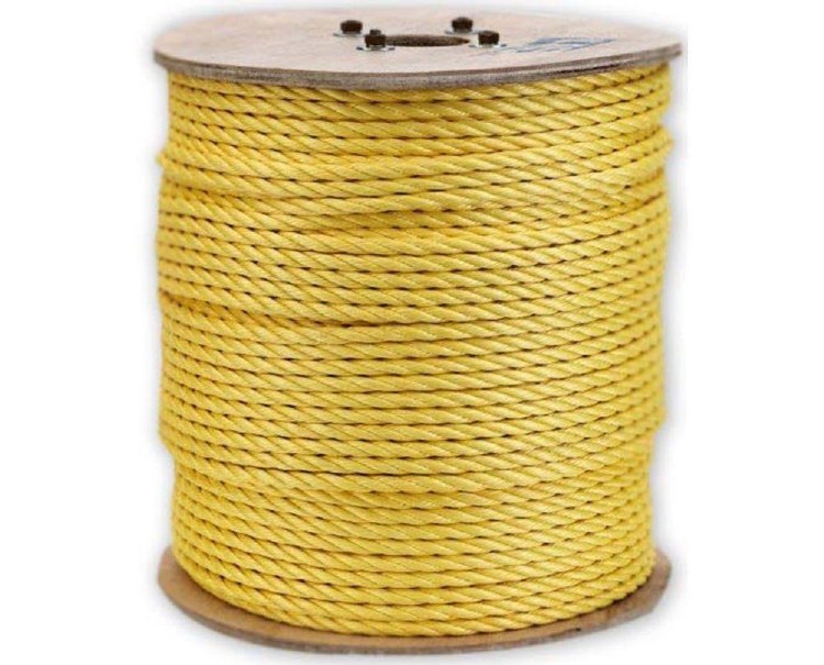 ROPE,POLY SAFETY, 3/8" X 600'