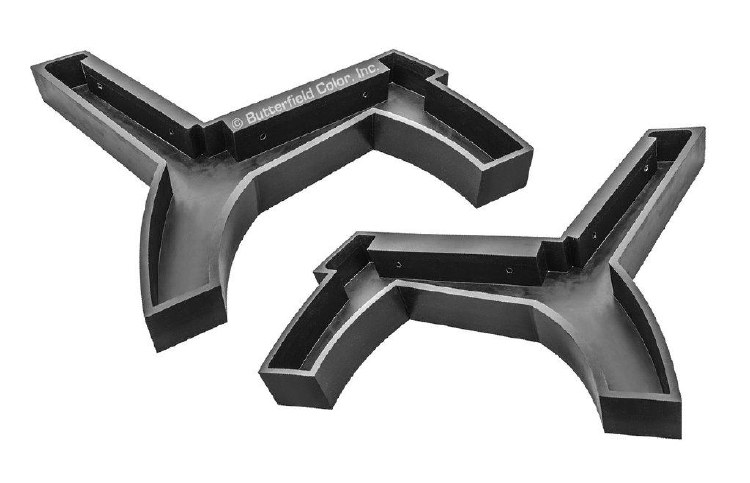 MOLD, BENCH W/ BACK REST LEFT AND RIGHT SIDE, LEG MOLD