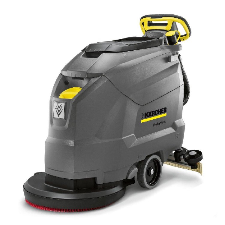 FLOOR SCRUBBER, 20", AUTO, FOR CLEANING-SCRUBBING BATTERY POWERED,