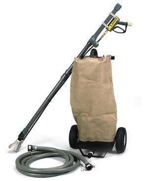 PIT CLEANER WITH 30-580 SLUDGE CART- REQUIRES PRESSURE WASHER TO OPERATE