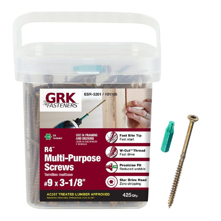 SCREW, R4 PROPAK 9X3-1/8" (425)