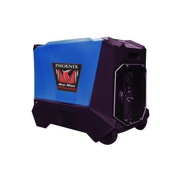 DEHUMIDIFIER, PHOENIX QUEST  125 PINT PER DAY, LOW GRAIN, BLUETOOTH, 300 CFM  7.7 AMP , 87#