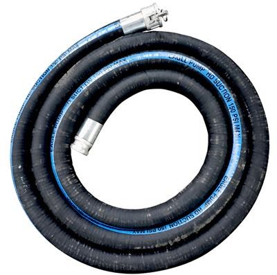 HOSE,SUCTION,4" X 20 FT, HD 150 PSI, W/ Part C & E CAM & GROOVE FITTINGS