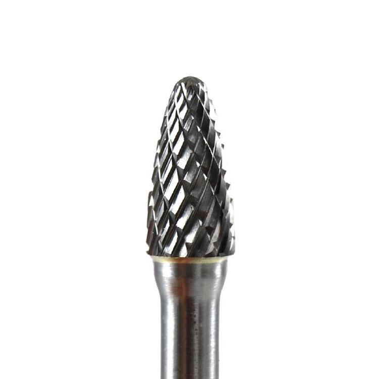 BUR CARBIDE, 1/4" X 5/8" X 1/4" , SF-1