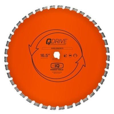 BLADE, 16.5" FOR IQMS362 SAW , ARRAYED SEGMENTED SILENT CORE/HARD CONCRETE BLADE