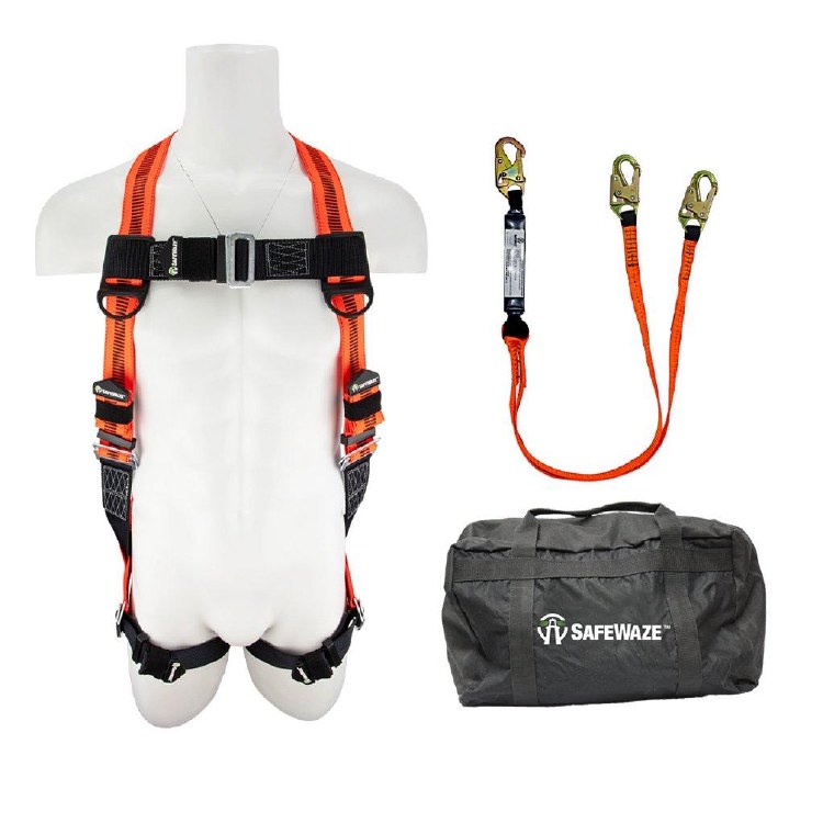 HARNESS KIT,  W/ 6' DUAL LEG LANYARD, BAG