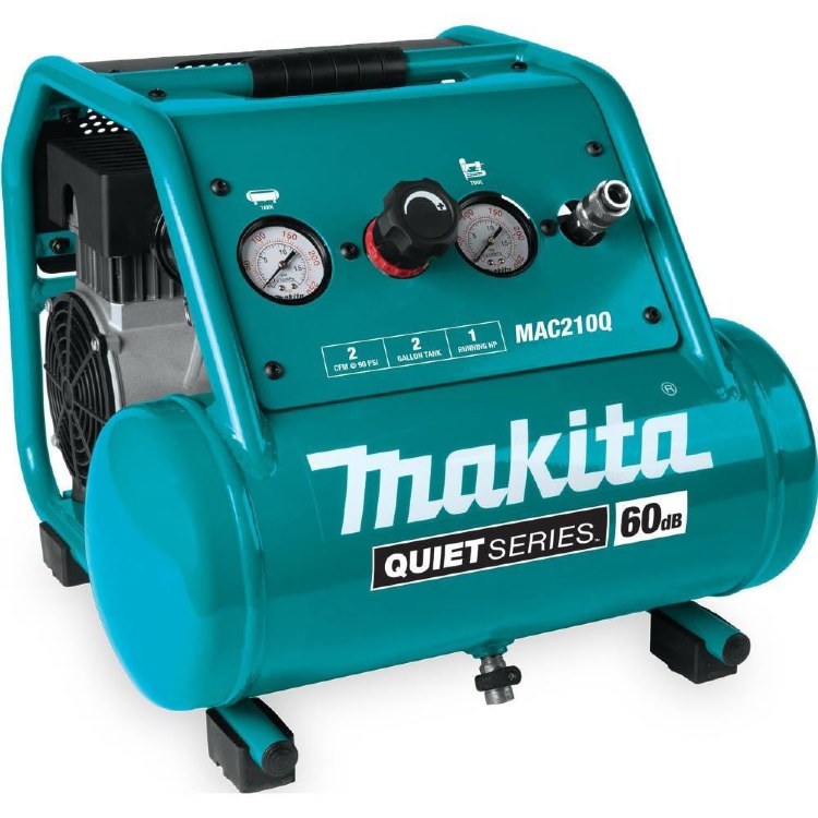 COMPRESSOR, ELECTRIC , 1 HP QUIET, 2 GALLON, OIL FREE