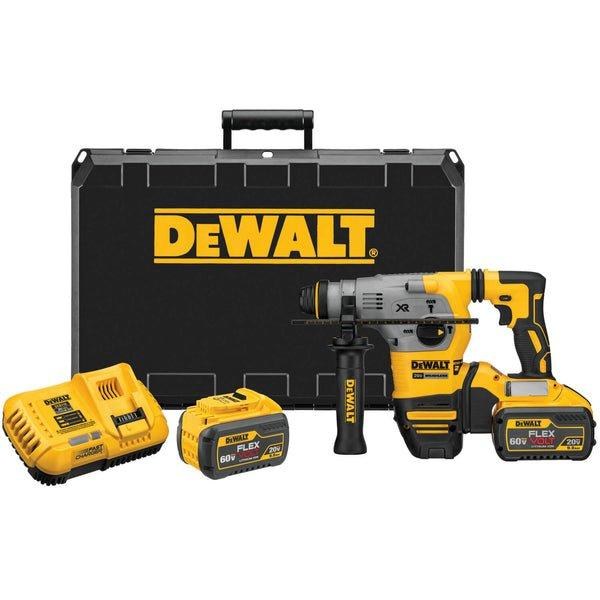 HAMMER -ROTARY SDS+, L-SHAPE, XR MAX 20V BRUSHLESS DEWALT -KIT CASE 2 5AH BATTERY