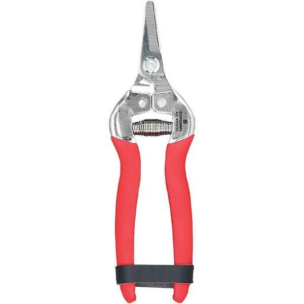 SHORT STRAIGHT PRUNING SNIP - STAINLESS STEEL