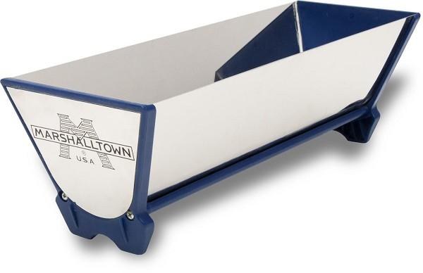 MUD PAN, GRABBER,  14" SS W/PLASTIC ENDS