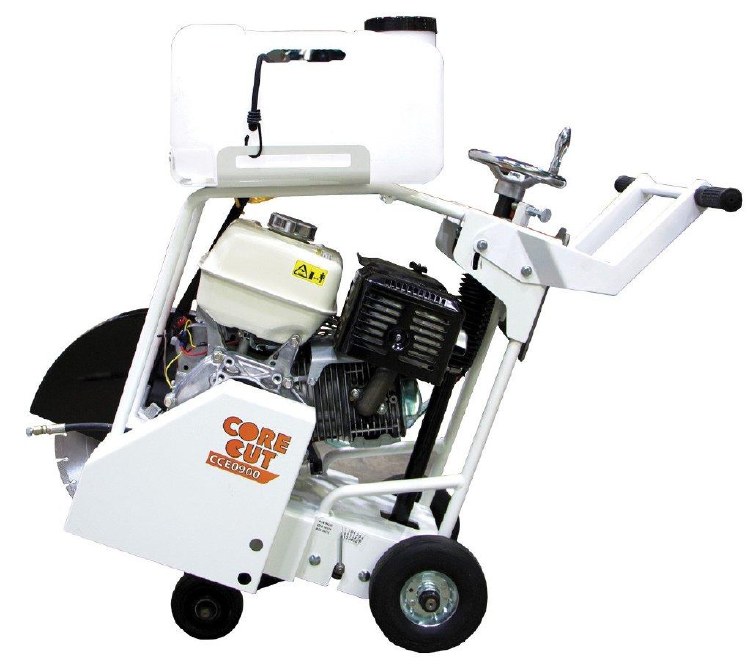 SAW, WALK BEHIND, UP TO 20", GX390 HONDA,  WITH WATER TANK