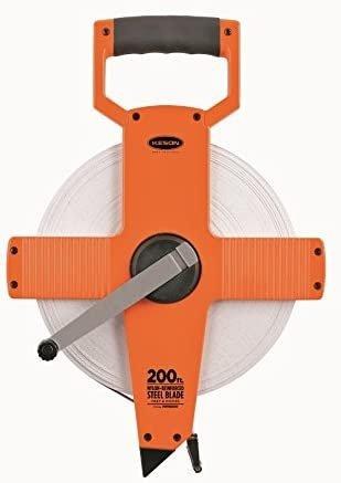 TAPE MEASURE, NYLON COATED STEEL, 200 FT