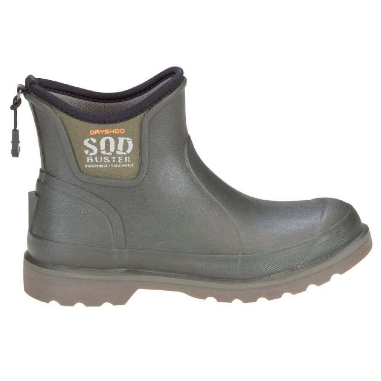 BOOT, ANKLE WOMENS SOD BUSTER MOSS/GREY, DRYSHOD