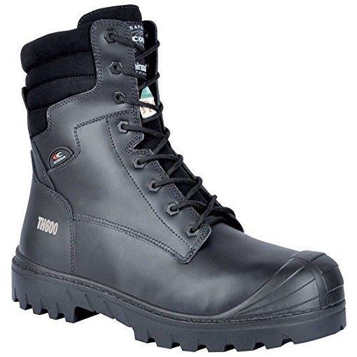BOOT, 8" BOISE BLACK LEATHER, 600 THINSULATE, COMP TOE EH  COFRA