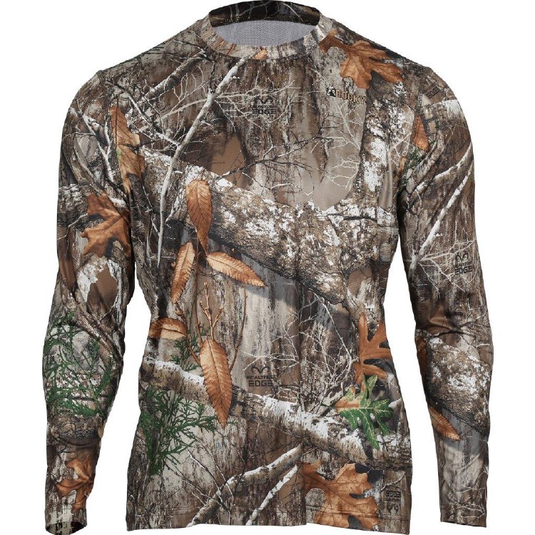 SHIRT, TEE LONG SLEEVE CAMO  ROCKY