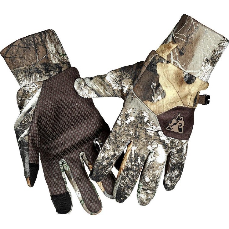 GLOVE, MOISTURE WICKING CAMO ROCKY