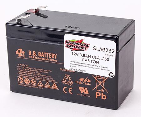 BATTERY, SLA1104 12V/12AH/120CCA