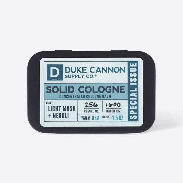 BODY, SOLID COLOGNE LIGHT MUSK + NEROLI, DUKE CANNON