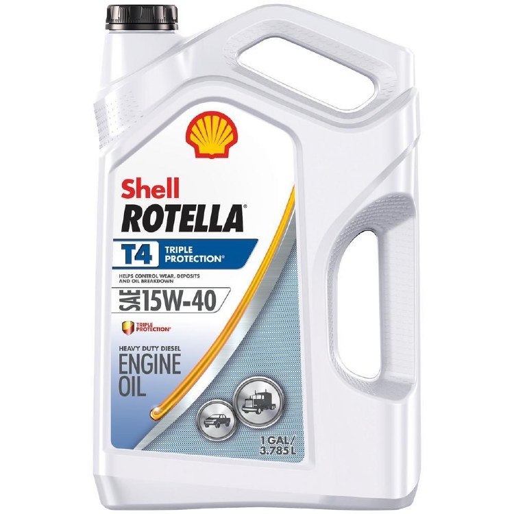 OIL, MOTOR, T4, 15W-40, ROTELLA T4 FOR DIESEL OR GAS, GALLON