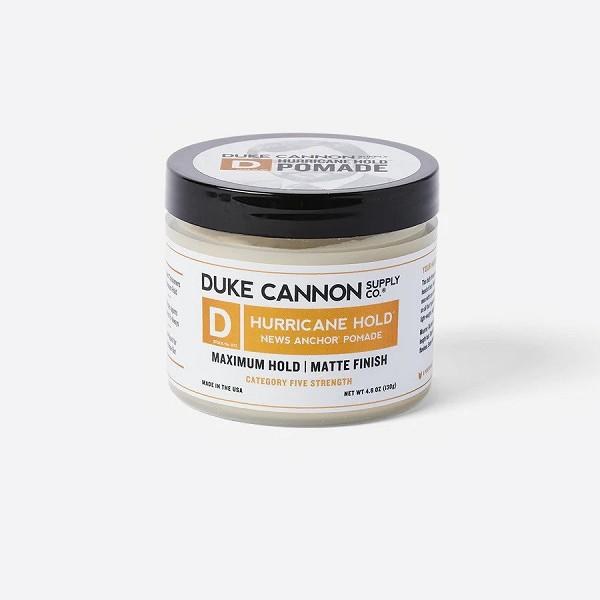 HAIR, NEWS ANCHOR HURICANE HOLD POMADE, DUKE CANNON