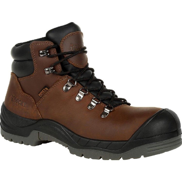 BOOT, 6" WOMENS WORKSMART COMP TOE WATERPROOF, ROCKY