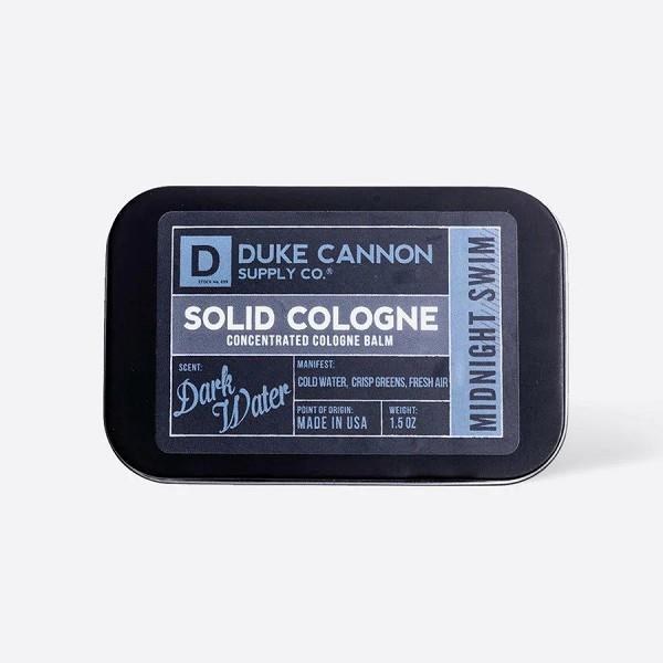 BODY, SOLID COLOGNE MIDNIGHT SWIM, DUKE CANNON