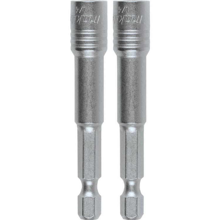 NUTSETTER, 1/4" IMPACT MAGNETIC 2-9/16" OAL- 2 PACK