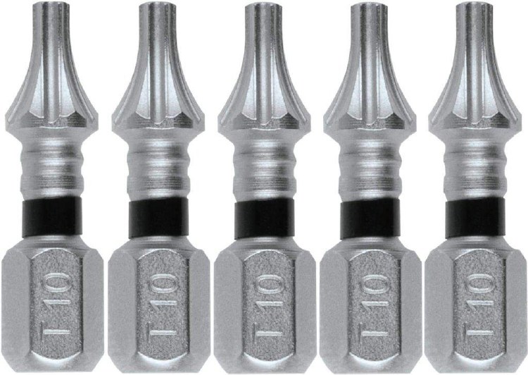 INSERT BIT, IMPACT XPS t10 TORX, 1 ", 5 PK