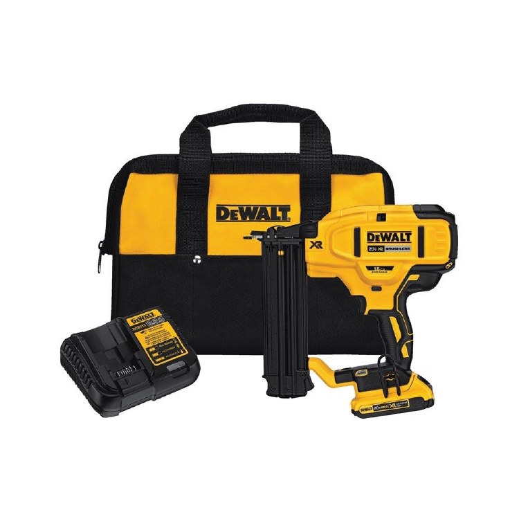 NAILER, BRAD 18 GA 20V LION , KIT, CHARGER, 1 BATTERY