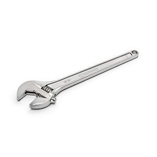 WRENCH, CHROME 15" ADJUSTABLE TAPERED HANDLE CRESCENT