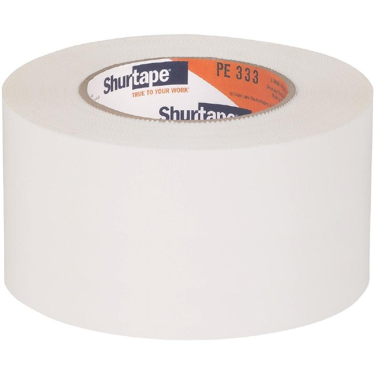 TAPE, POLYETHYLENE, CONTRACTOR GRADE-ALL WEATHER  , 72MM X 55M-WHITE