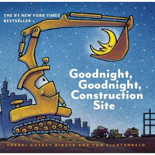 BOOK, GOODNIGHT GOODNIGHT CONSTRUCTION SITE HARD COVER BOOK, CHRONICLE BOOKS