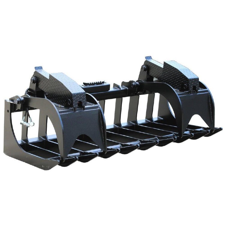 GRAPPLE, ROOT, BRUSH, 72 " FOR SKID STEER W/HOSE KIT