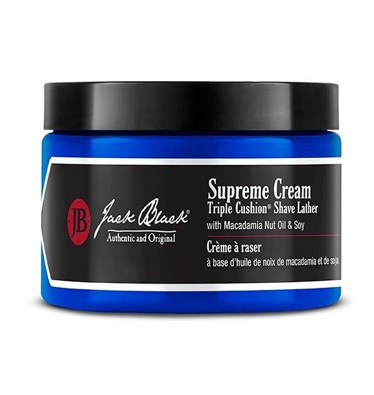 SHAVE, SUPREME CREAM 9.5OZ, JACK BLACK